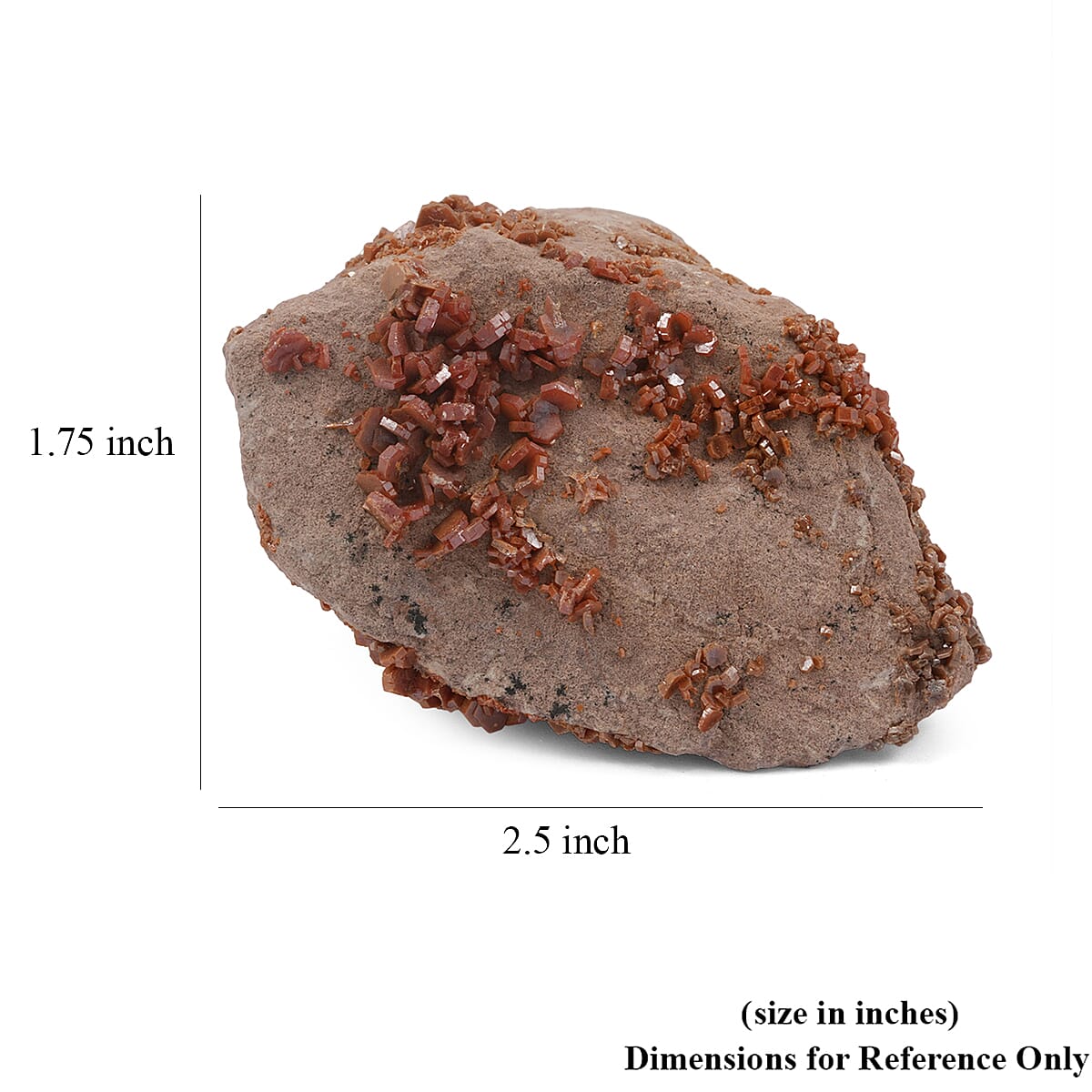 Vanadinite Specimen XS 450 ctw image number 4