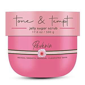Reveria Tone & Tempt Jelly Sugar Scrub for Smooth & Sensual Skin (17.6oz) 