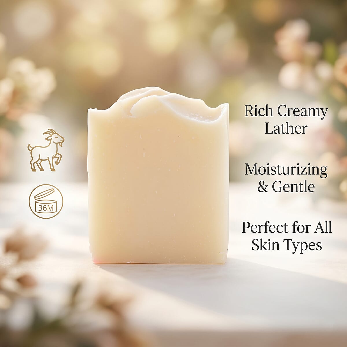 Jimenez Sisters Ranch Goat Milk Body Soap- Lily of the Valley (5oz) image number 6
