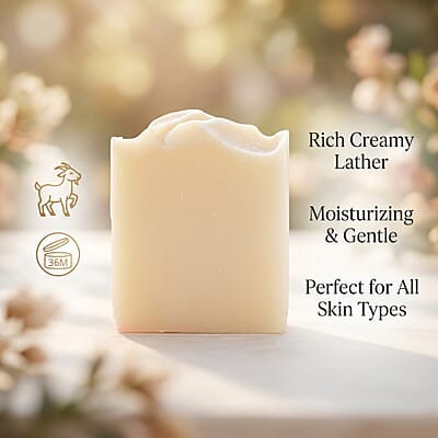 Jimenez Sisters Ranch Goat Milk Body Soap- Lily of the Valley (5oz)