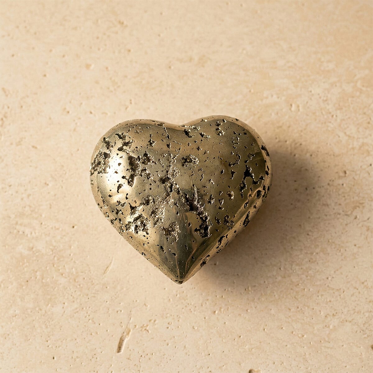 Pyrite Heart XLarge 1450 ctw