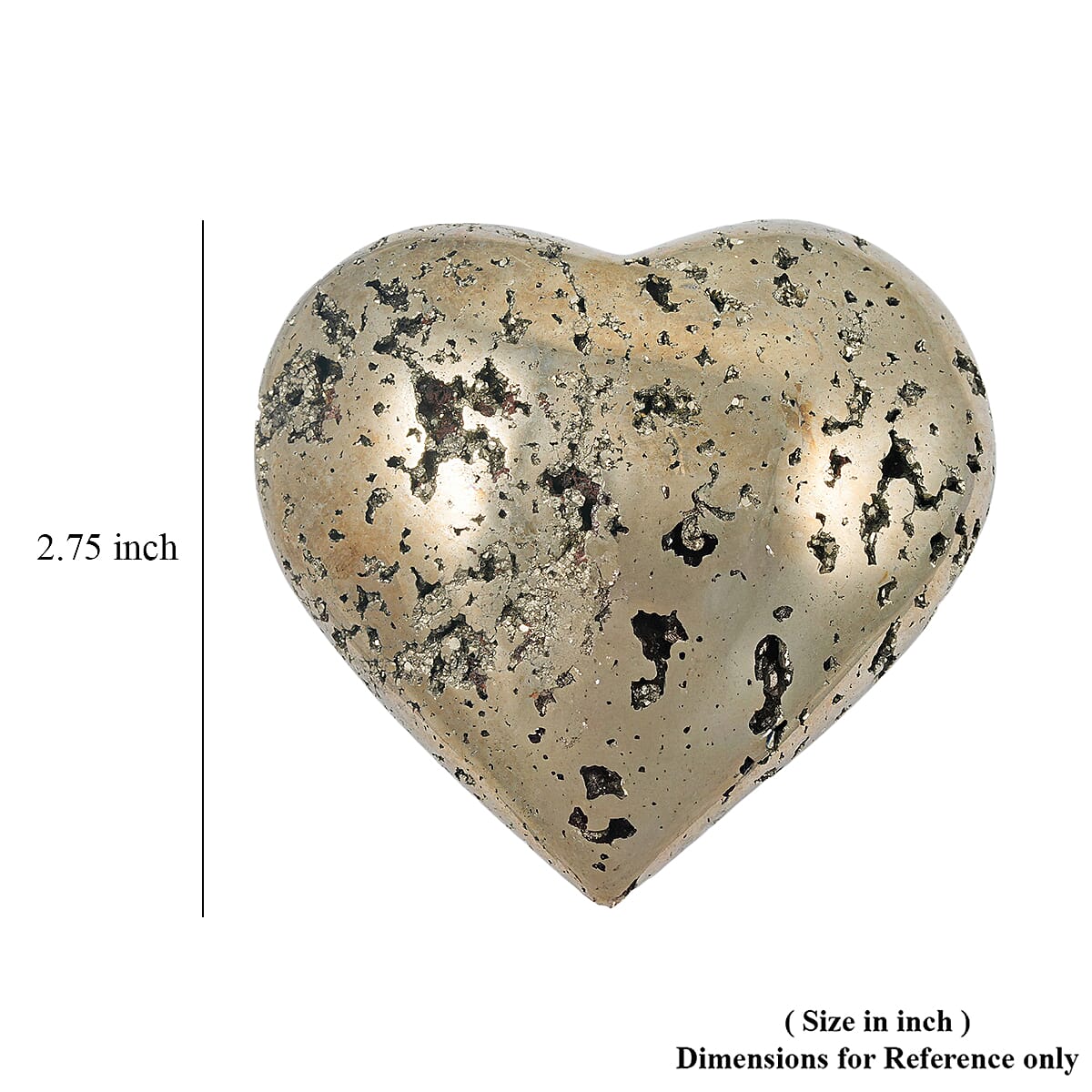 Pyrite Palm Stone L image number 4