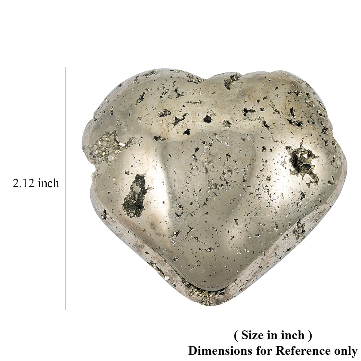 Pyrite Heart M image number 4