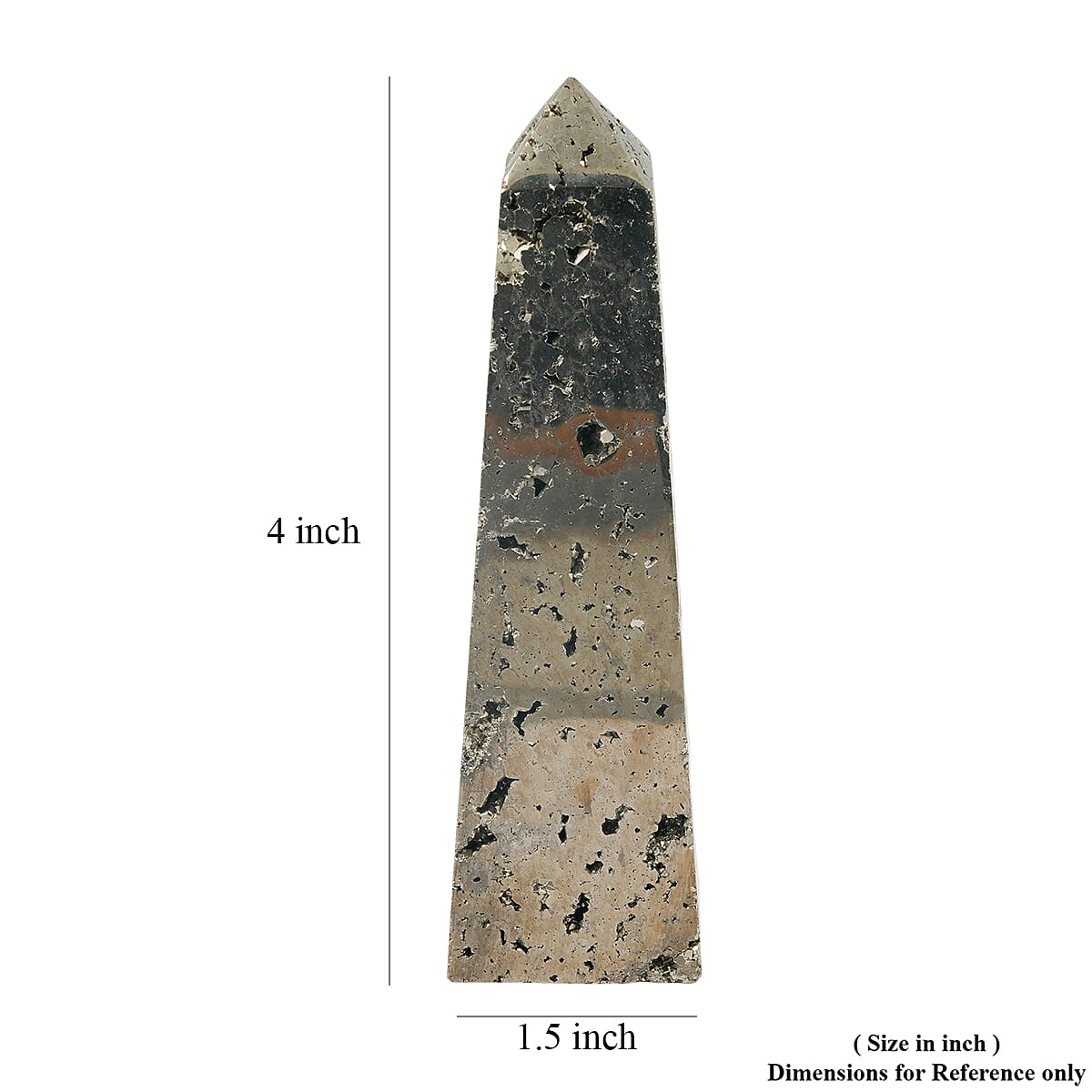 Pyrite Obelisk Medium 1452 ctw