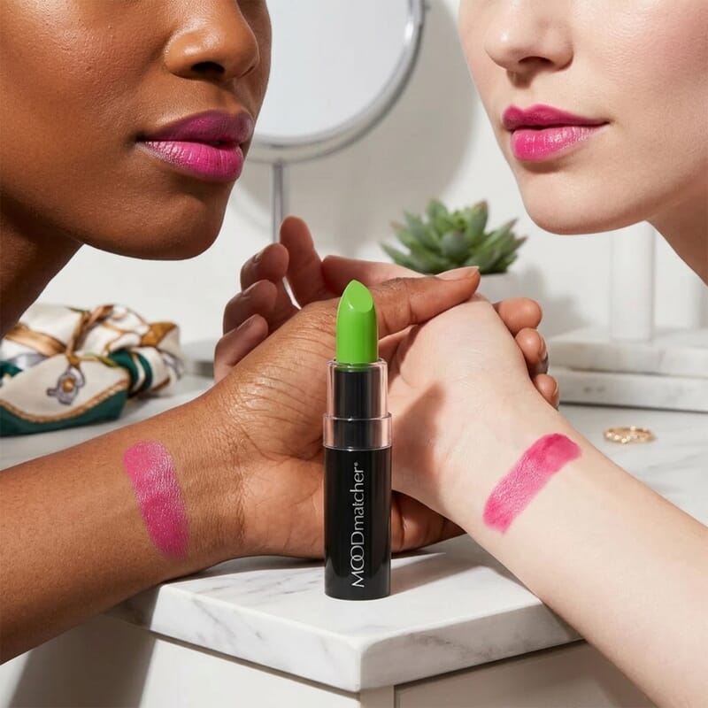 Moodmatcher pH Color Changing Lipstick - Green (Buy One Get One Free)