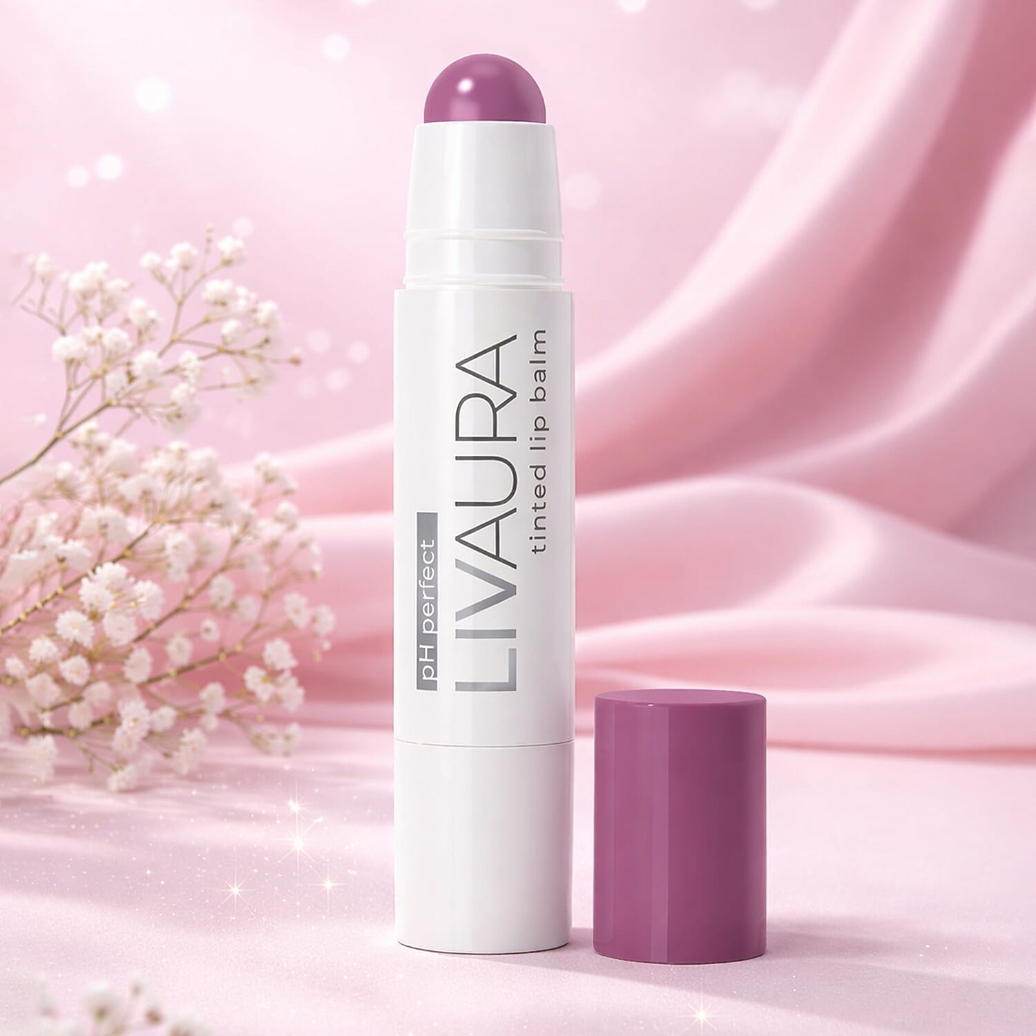 Livaura’s Tinted pH Activated Lip Balm - Berry (Buy One Get One Free)