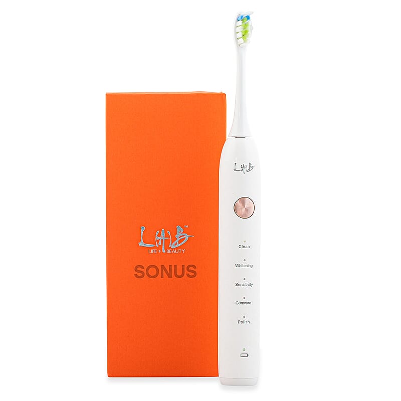 Sonus Electric Toothbrush - White (Lifetime Warranty)