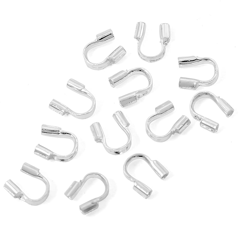 GCS Set of 12 Wire Guardians In Silvertone