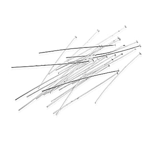 GCS 2 Inch Head Pin Set of 50In Silvertone