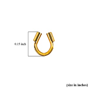 GCS Set of 12 Wire Guardians In Goldtone