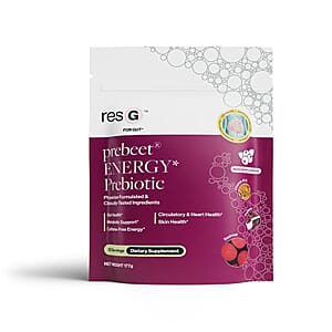resG&reg; Prebeet Energy Prebiotic Dietary Supplement (30 Servings) Made in US