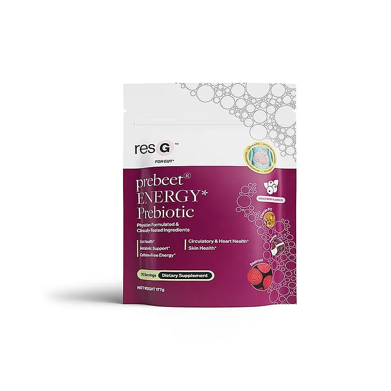 resG Prebeet Energy Prebiotic Dietary Supplement (30 Servings) Made in US