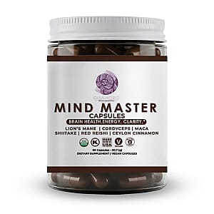Mind Master Mushoom Capsules - Brain Health Supplement (Ships in 5-7 Days)