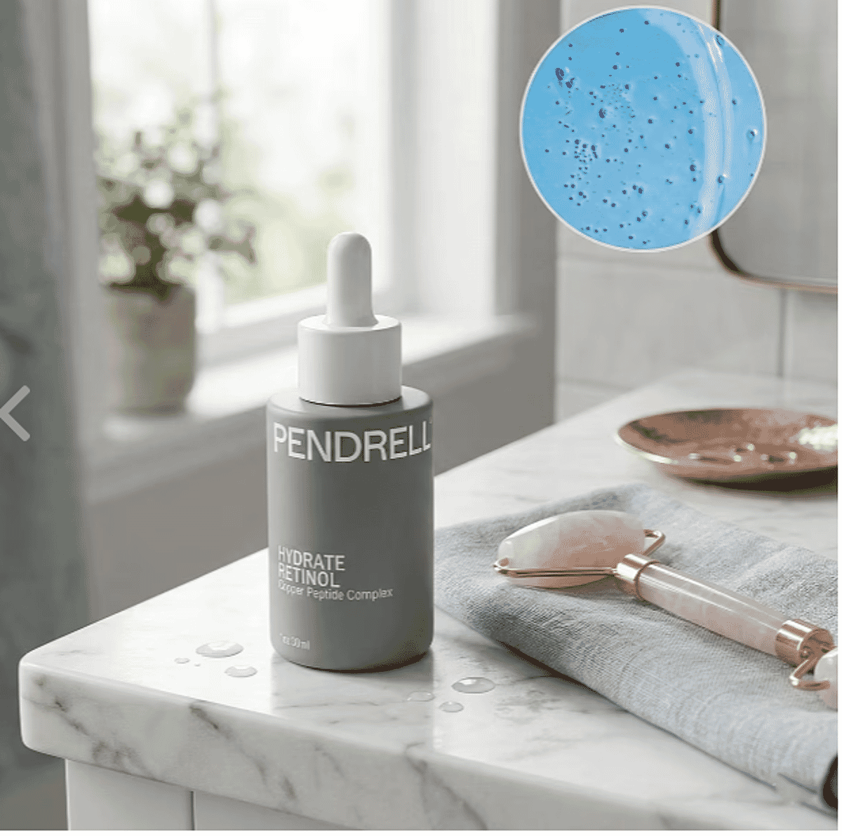 Pendrell Copper Peptide Complex Hydrate Retinol (1oz) Made in US image number 1