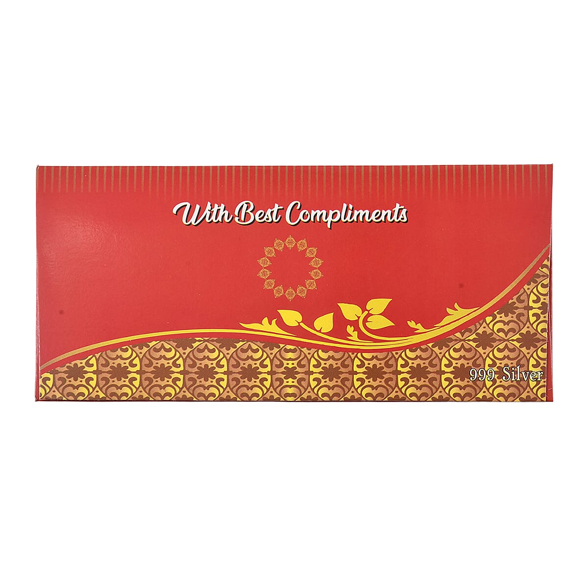 999.9 Fine Silver Heart of the Nation - The White House Printed Embossed Sheet (2 g) image number 3