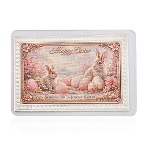 999 Fine Silver Wishing You A Joyous Easter Sheet 500mg