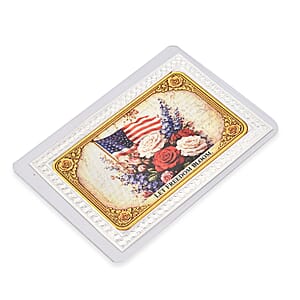 999 Fine Silver Freedom in Bloom &ndash; American Legacy Tribute Embossed Sheet 500mg