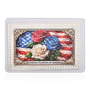 999 Fine Silver Freedom in Bloom &ndash; American Legacy Tribute Embossed Sheet 500mg