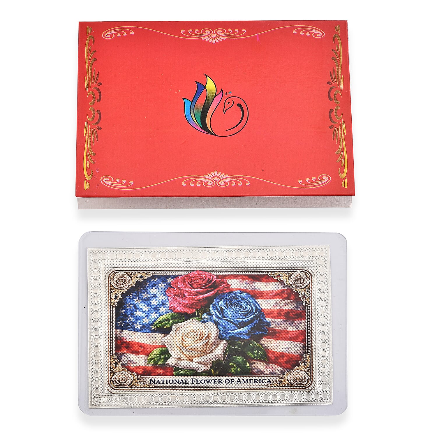 999 Fine Silver Freedom in Bloom – American Legacy Tribute Embossed Sheet 500mg