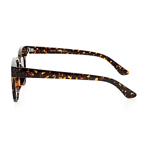 Closeout Brown Tortoise UV400 Clubmaster Sunglasses