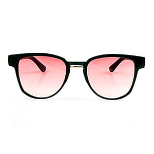 Closeout Green Tortoise UV400 Clubmaster Sunglasses