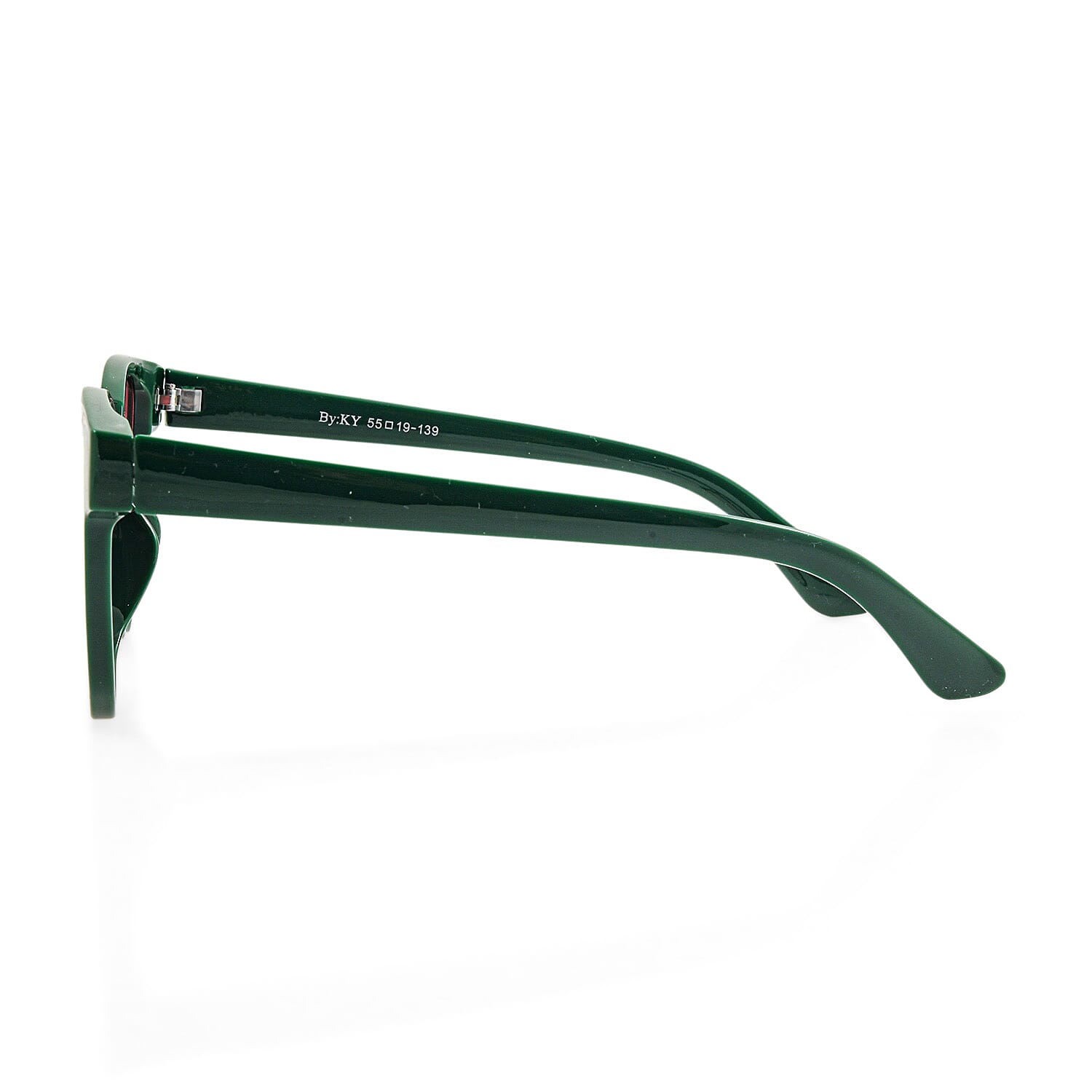 Closeout Green Tortoise UV400 Clubmaster Sunglasses