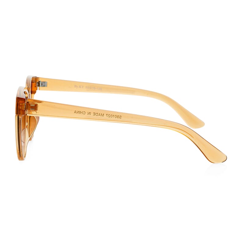 Closeout Yellow Tortoise UV400 Clubmaster Sunglasses