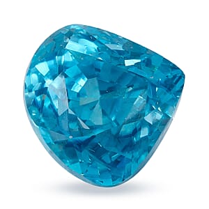 AAAA Cambodian Blue Zircon (Fancy Free Size) 3.00 ctw