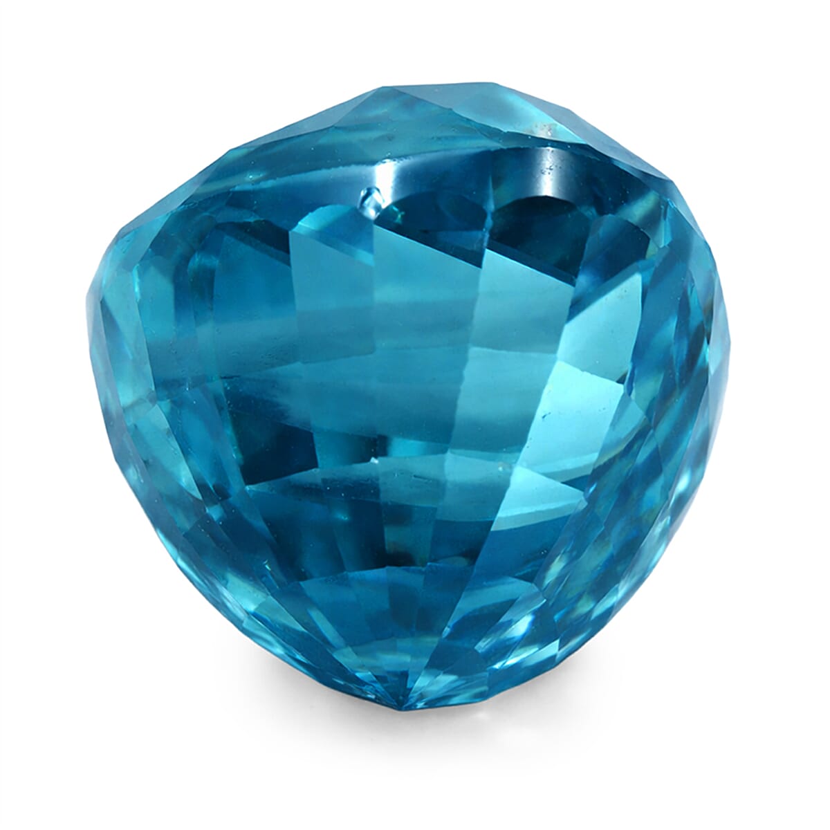 AAAA Cambodian Blue Zircon (Fancy Free Size) 3.00 ctw image number 2