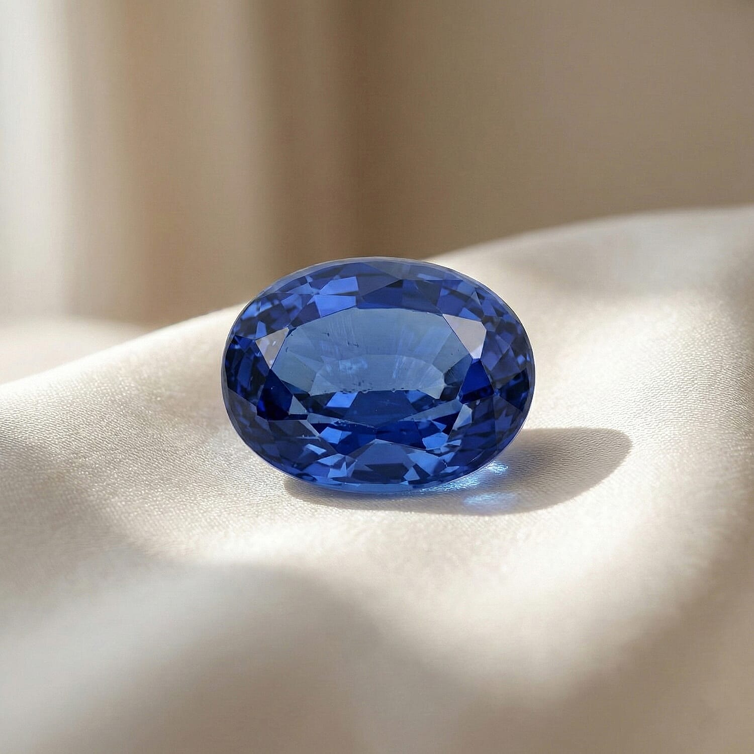 Certified and Appraised AAAA Royal Ceylon Blue Sapphire (Ovl Free Size) 1.40 ctw