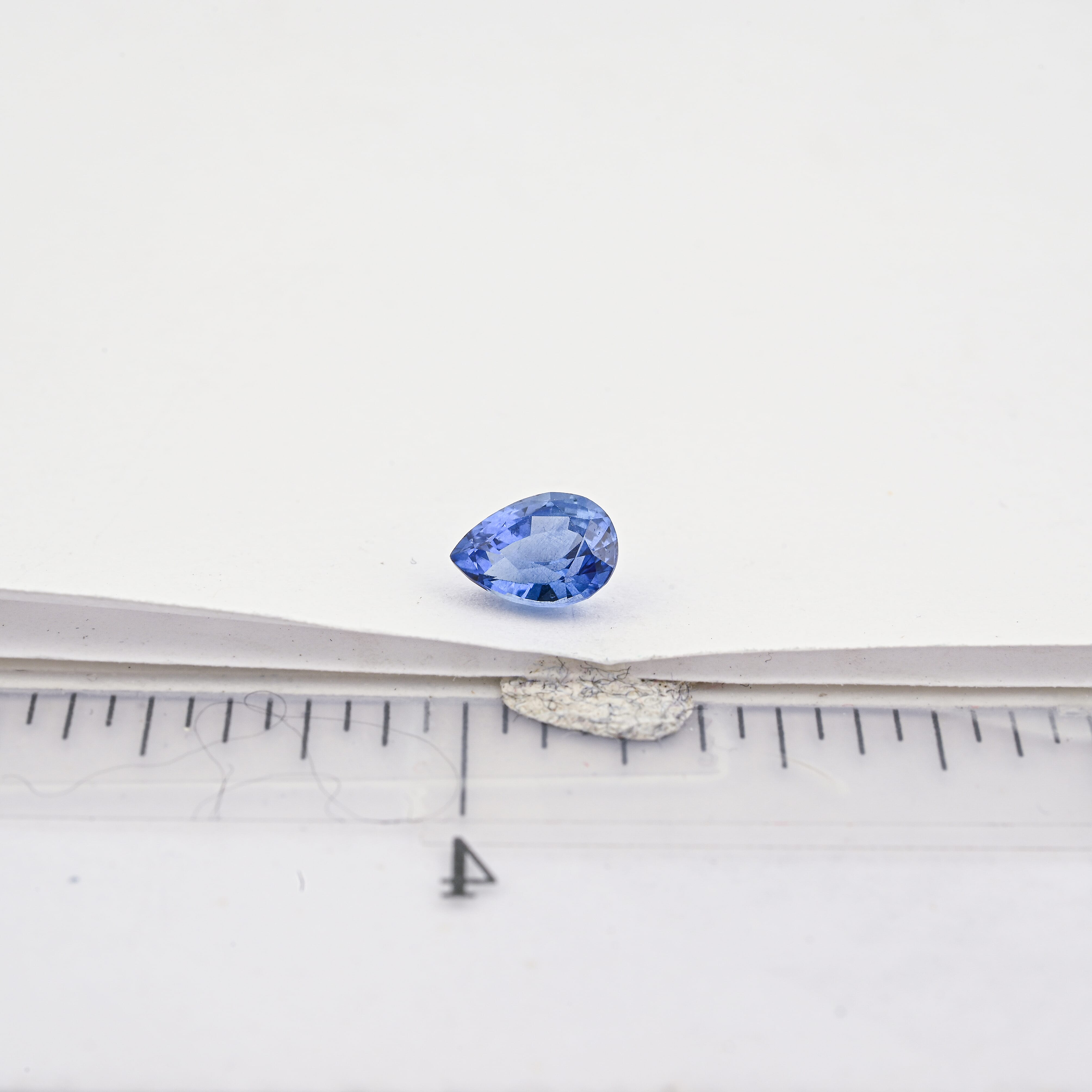 Certified and Appraised AAAA Royal Ceylon Blue Sapphire (Pear Free Size) 1.40 ctw