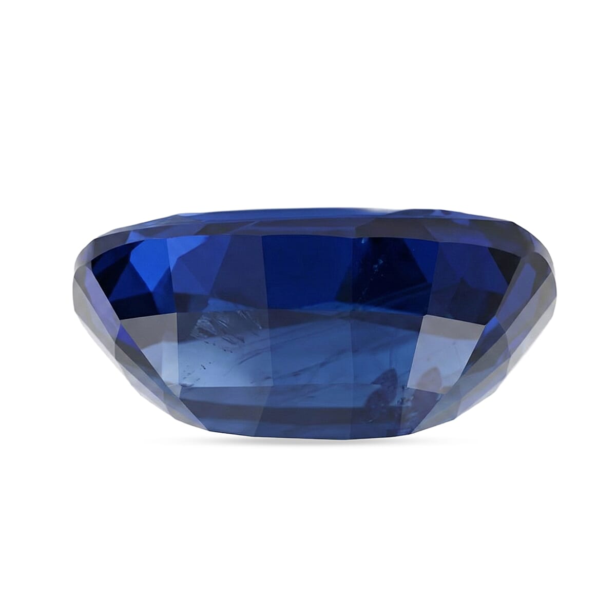 Certified & Appraised AAAA Royal Ceylon Blue Sapphire (Cush Free mm) 1.40 ctw image number 2