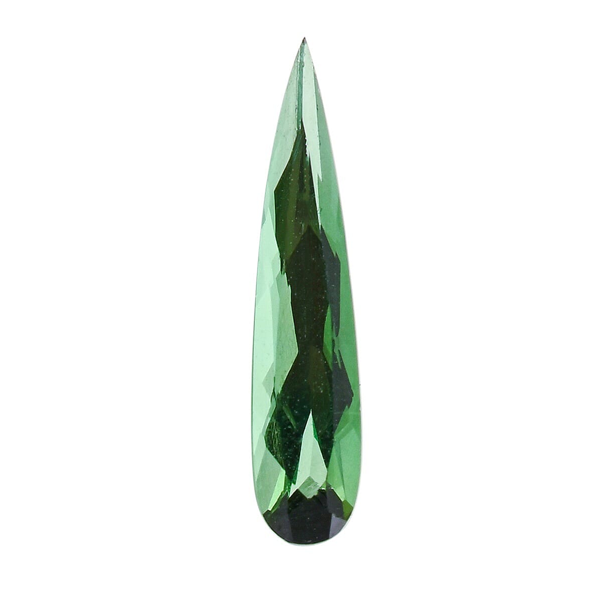 AAAA Arquiana Mint Tourmaline (Pear 17X3 mm) 0.80 ctw image number 3