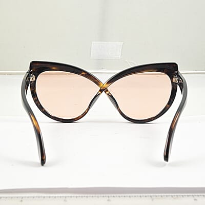 Closeout Black UV400 Cat Eye Sunglasses