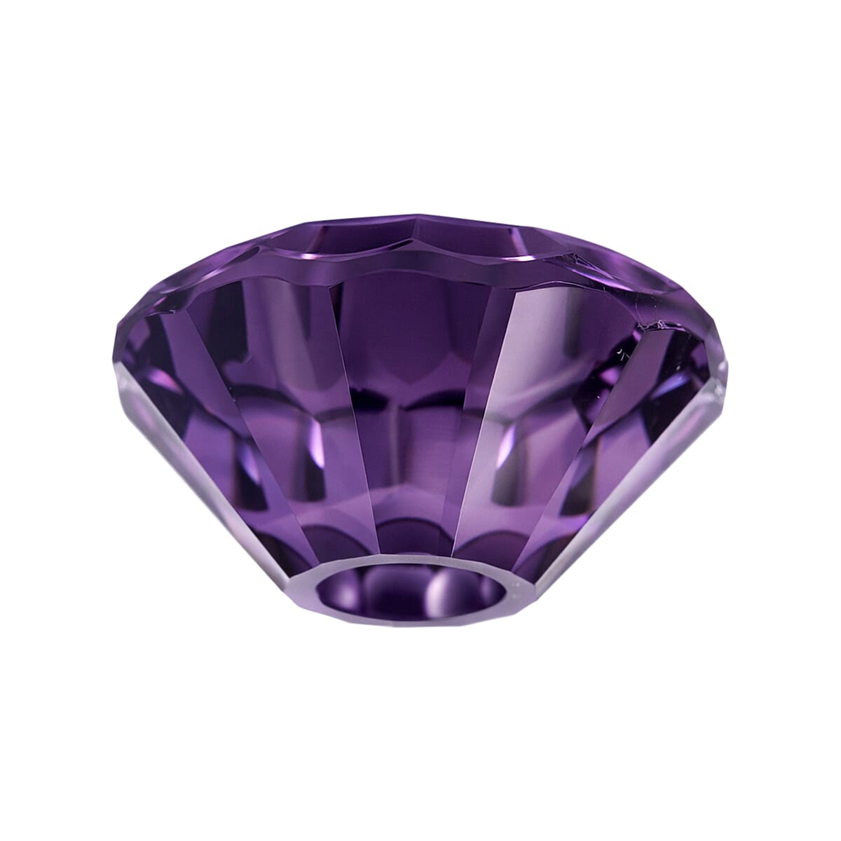 AAAA Amethyst Fire Flame Cut (Rnd 14 mm) 8.50 ctw image number 3