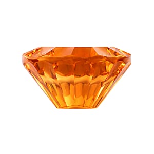 AAAA Brazilian Citrine Fire Flame Cut (Rnd 14 mm) 8.50 ctw