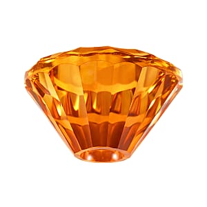 AAAA Brazilian Citrine Fire Flame Cut (Rnd 14 mm) 8.50 ctw