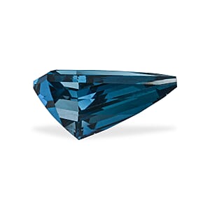 AAAA Chevron Cut London Blue Topaz (Trl 18x13 mm) 8.50 ctw