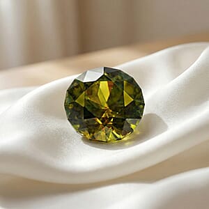 Certified & Appraised AAAA Natural Chrome Sphene (Rnd Free Size) 2.00 ctw