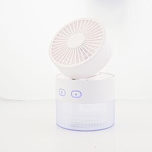 Closeout Nor-tec Desktop Mist Cooling Fan -White