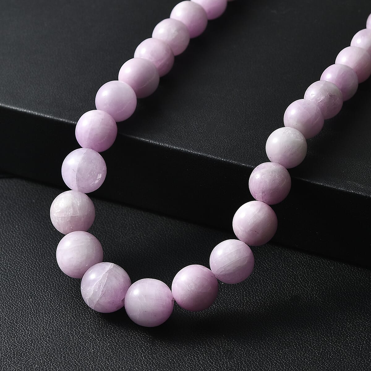 D'Joy Kunzite 340.00 ctw Beaded Necklace (18-20 Inches) in 18K Vermeil Yellow Gold Over Sterling Silver image number 1