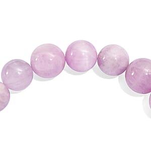 Kunzite 220.00 ctw Beaded Stretch Bracelet