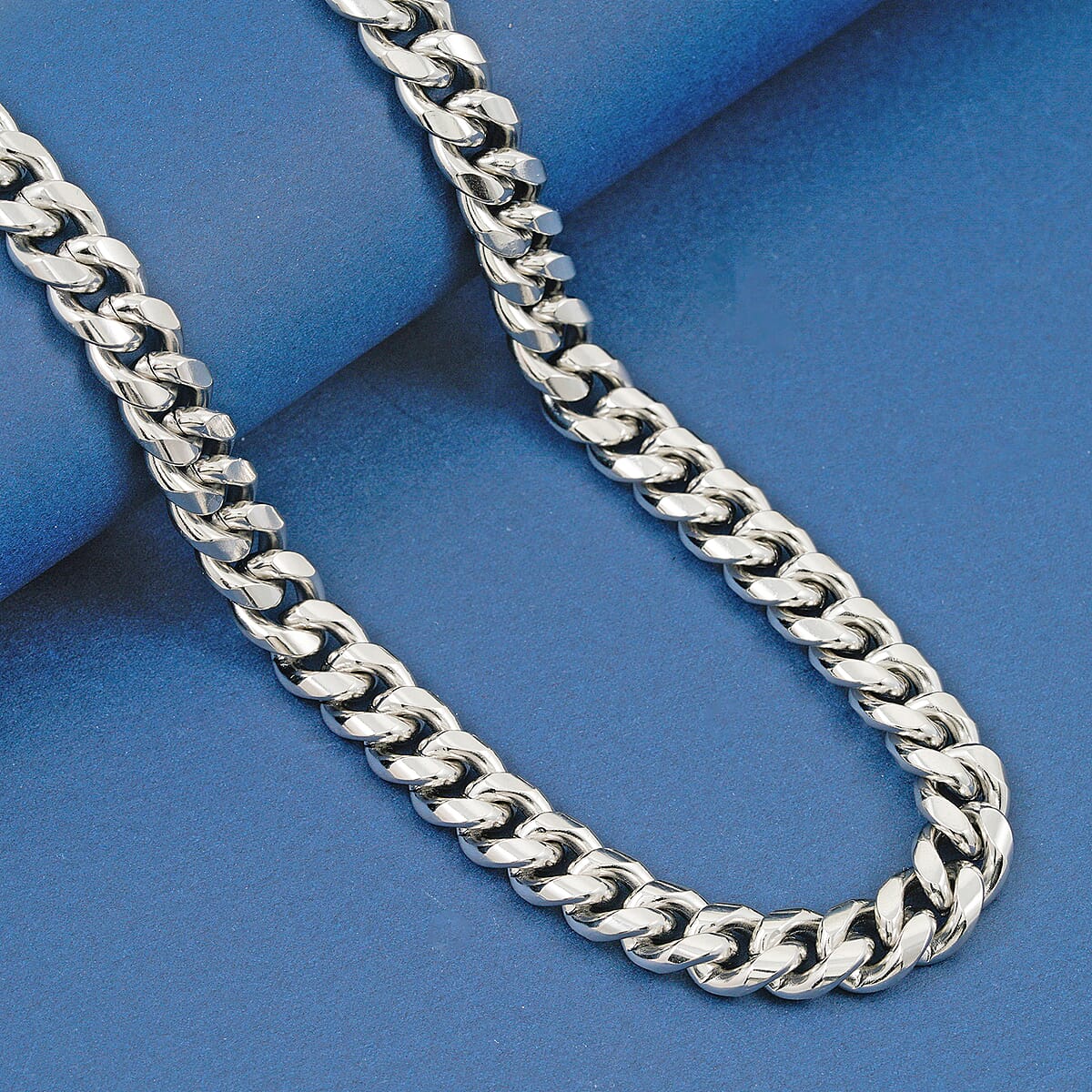 Chain Necklace in Stainless Steel 20 Inches  image number 1