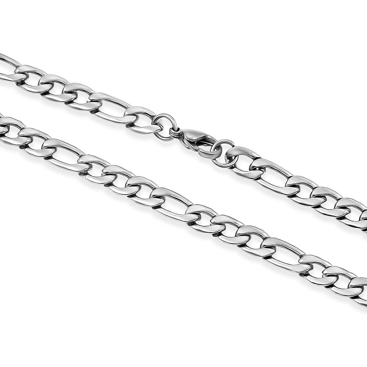 Necklace in Stainless Steel 22 Inches  image number 3