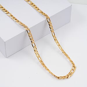 Marine Link Necklace in ION Plated YG Stainless Steel 22 Inches 
