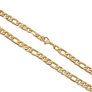 Marine Link Necklace in ION Plated YG Stainless Steel 22 Inches 