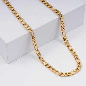 Necklace in ION Plated YG Stainless Steel 22 Inches 
