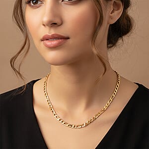 Necklace in ION Plated YG Stainless Steel 22 Inches 