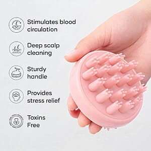 Joyce Giraud Pink Scalp Massage Scrubber