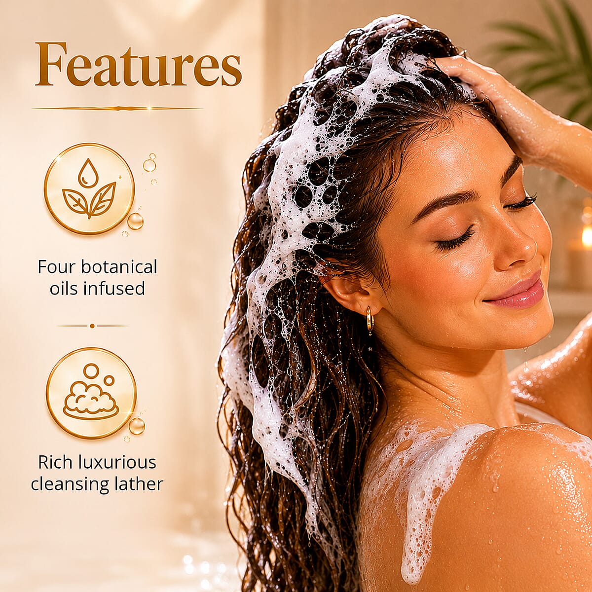 Joyce Giraud Beauty Miracle Elixir Collection Moisture & Shine Shampoo (8oz) Made in US image number 4